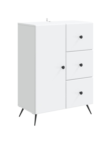 Credenza Bianco 66 x 34,5 x 90 cm Legno ingegnerizzato