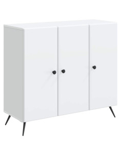 Credenza Bianco 89 x 34,5 x 80 cm Legno ingegnerizzato