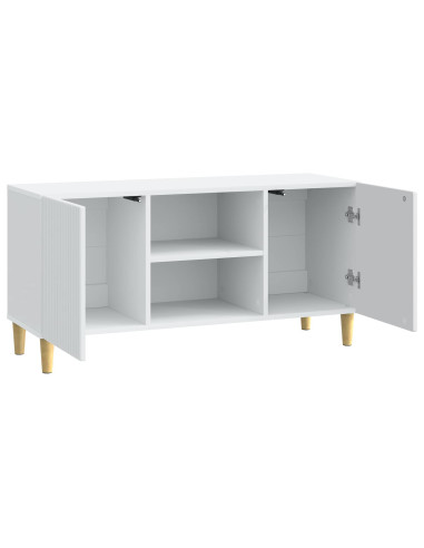Mobile TV Bianco 102 x 34,5 x 50 cm Legno ingegnerizzato