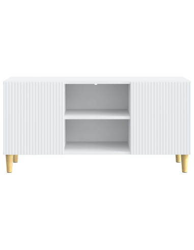 Mobile TV Bianco 102 x 34,5 x 50 cm Legno ingegnerizzato