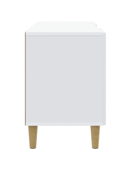 Mobile TV Bianco 102 x 34,5 x 50 cm Legno ingegnerizzato