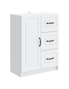 Credenza Bianco 66 x 34,5 x 87 cm Legno ingegnerizzato