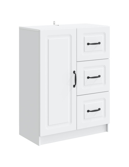 Credenza Bianco 66 x 34,5 x 87 cm Legno ingegnerizzato