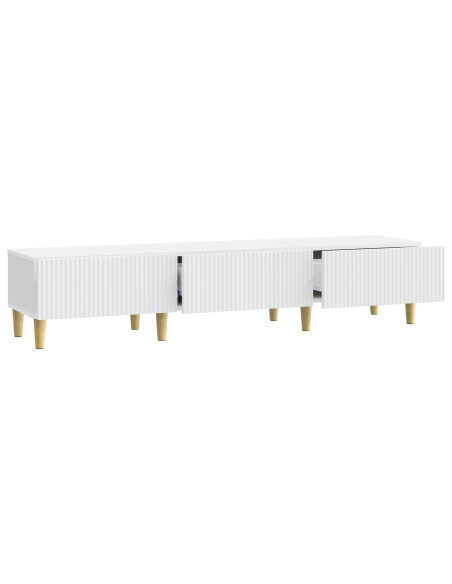 Mobile TV Bianco 147 x 34,5 x 30 cm Legno ingegnerizzato