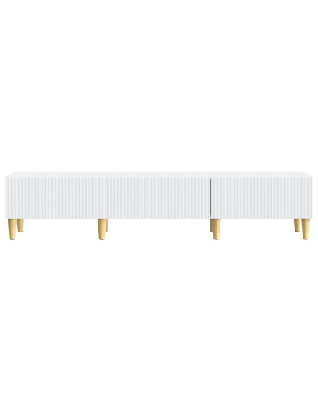 Mobile TV Bianco 147 x 34,5 x 30 cm Legno ingegnerizzato