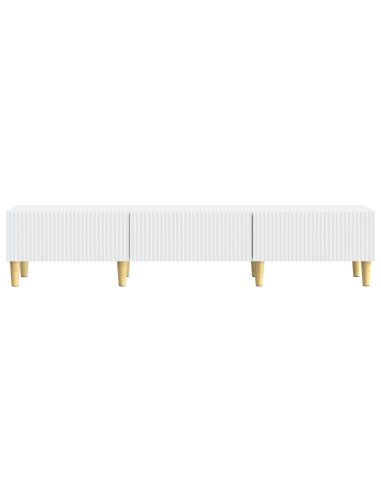 Mobile TV Bianco 147 x 34,5 x 30 cm Legno ingegnerizzato