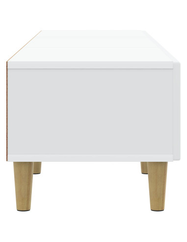 Mobile TV Bianco 147 x 34,5 x 30 cm Legno ingegnerizzato