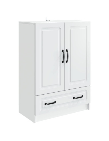 Credenza Bianco 66 x 34,5 x 92 cm Legno ingegnerizzato
