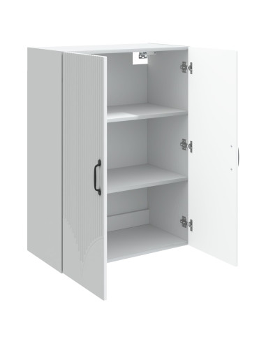 Mobiletto a muro Bianco 66 x 34,5 x 90 cm Legno ingegnerizzato