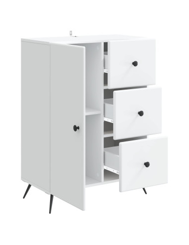 Credenza Bianco 66 x 34,5 x 90 cm Legno ingegnerizzato