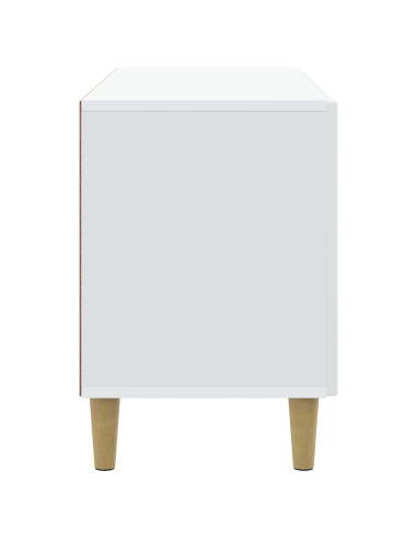 Mobile TV Bianco 99 x 34,5 x 50 cm Legno ingegnerizzato