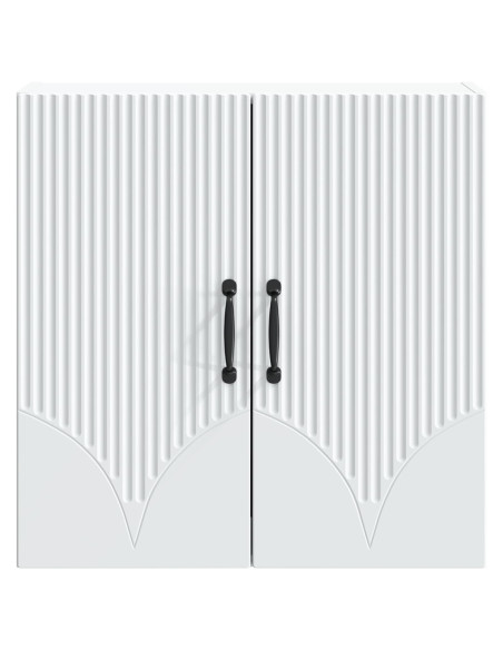 Mobiletto a muro Bianco 59 x 31 x 60 cm Legno ingegnerizzato