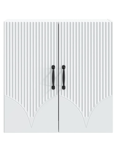 Mobiletto a muro Bianco 59 x 31 x 60 cm Legno ingegnerizzato