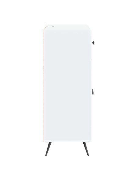 Credenza Bianco 66 x 34,5 x 90 cm Legno ingegnerizzato