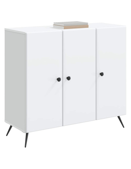 Credenza Bianco 89 x 34,5 x 80 cm Legno ingegnerizzato
