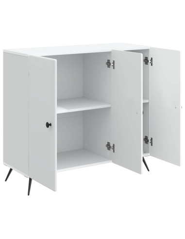 Credenza Bianco 89 x 34,5 x 80 cm Legno ingegnerizzato