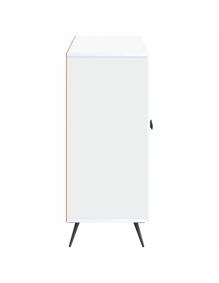 Credenza Bianco 89 x 34,5 x 80 cm Legno ingegnerizzato
