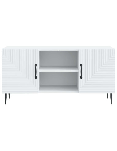 Mobile TV Bianco 102 x 34,5 x 50 cm Legno ingegnerizzato