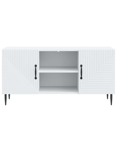 Mobile TV Bianco 102 x 34,5 x 50 cm Legno ingegnerizzato