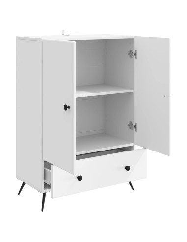 Credenza Bianco 66 x 34,5 x 95 cm Legno ingegnerizzato