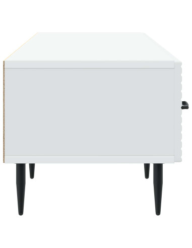 Mobile TV Bianco 147 x 34,5 x 30 cm Legno ingegnerizzato