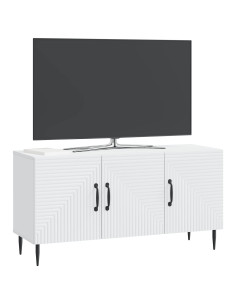 Mobile TV Bianco 99 x 34,5 x 50 cm Legno ingegnerizzato 2