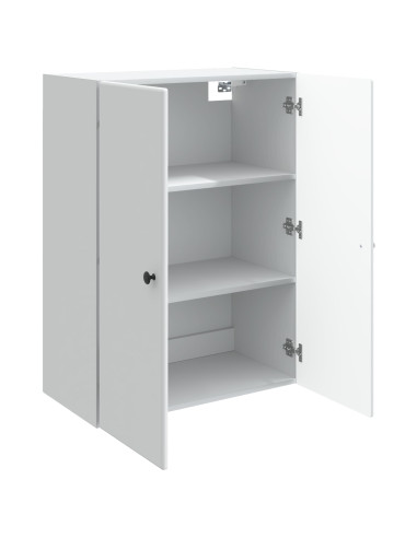 Mobiletto a muro Bianco 66 x 34,5 x 90 cm Legno ingegnerizzato