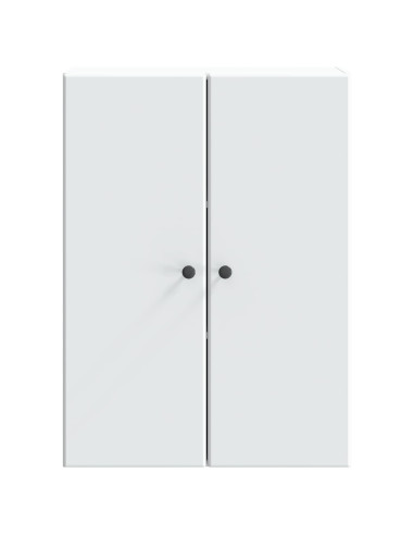 Mobiletto a muro Bianco 66 x 34,5 x 90 cm Legno ingegnerizzato