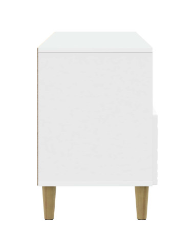Mobile TV 102 x 34,5 x 50 cm Bianco Legno ingegnerizzato