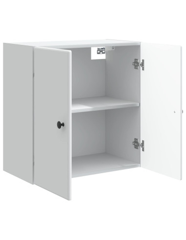 Mobiletto a muro Bianco 59 x 31 x 60 cm Legno ingegnerizzato