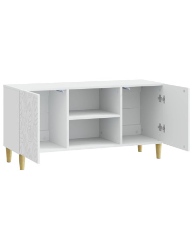 Mobile TV 102 x 34,5 x 50 cm Bianco Legno ingegnerizzato