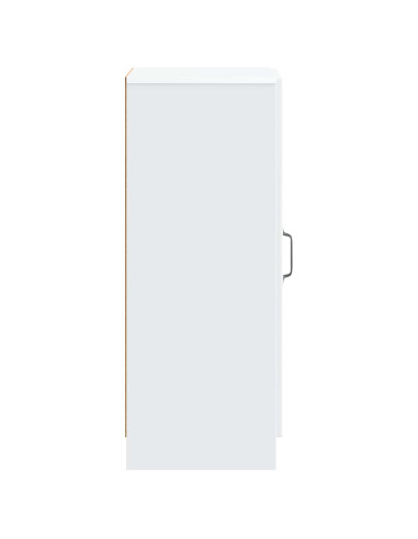 Credenza Bianco 33 x 34,5 x 87 cm Legno ingegnerizzato