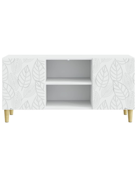 Mobile TV 102 x 34,5 x 50 cm Bianco Legno ingegnerizzato
