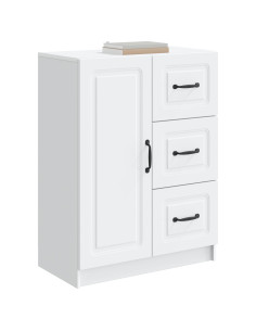 Credenza Bianco 66 x 34,5 x 87 cm Legno ingegnerizzato 2