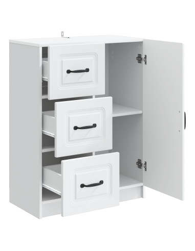 Credenza Bianco 66 x 34,5 x 87 cm Legno ingegnerizzato
