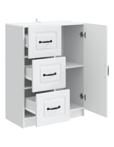 Credenza Bianco 66 x 34,5 x 87 cm Legno ingegnerizzato