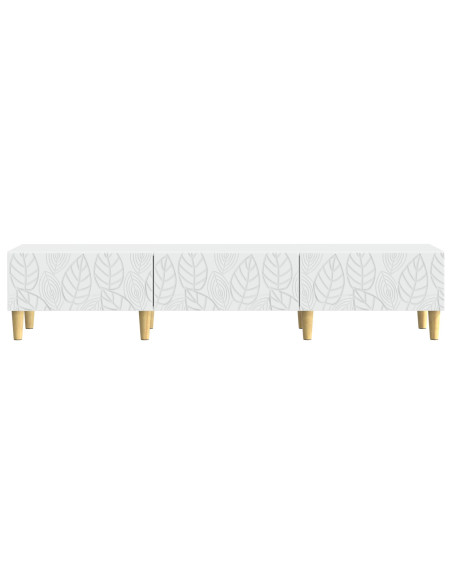Mobile TV 147 x 34,5 x 30 cm Bianco Legno ingegnerizzato