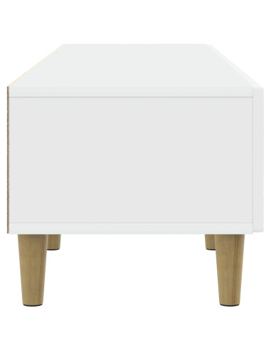 Mobile TV 147 x 34,5 x 30 cm Bianco Legno ingegnerizzato