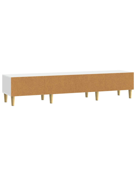 Mobile TV 147 x 34,5 x 30 cm Bianco Legno ingegnerizzato