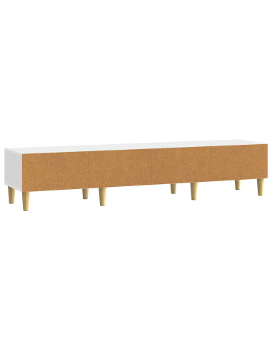 Mobile TV 147 x 34,5 x 30 cm Bianco Legno ingegnerizzato