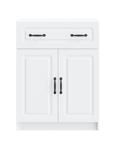 Credenza Bianco 66 x 34,5 x 87 cm Legno ingegnerizzato