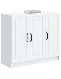 Credenza Bianco 89 x 34,5 x 77 cm Legno ingegnerizzato 2