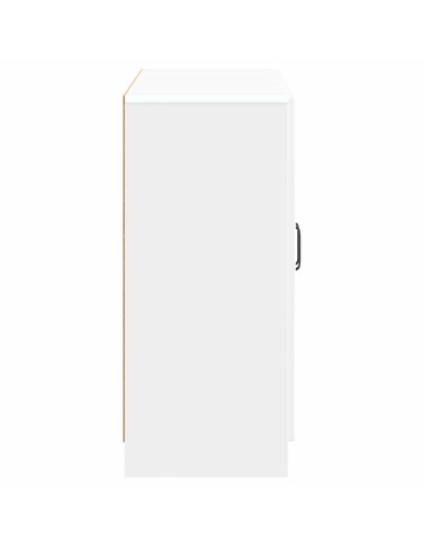 Credenza Bianco 89 x 34,5 x 77 cm Legno ingegnerizzato