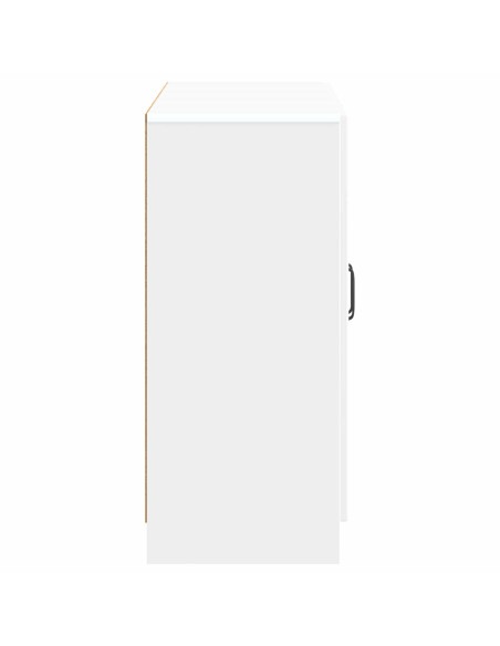 Credenza Bianco 89 x 34,5 x 77 cm Legno ingegnerizzato