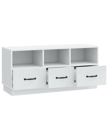 Mobile TV Bianco 102 x 34,5 x 47 cm Legno ingegnerizzato