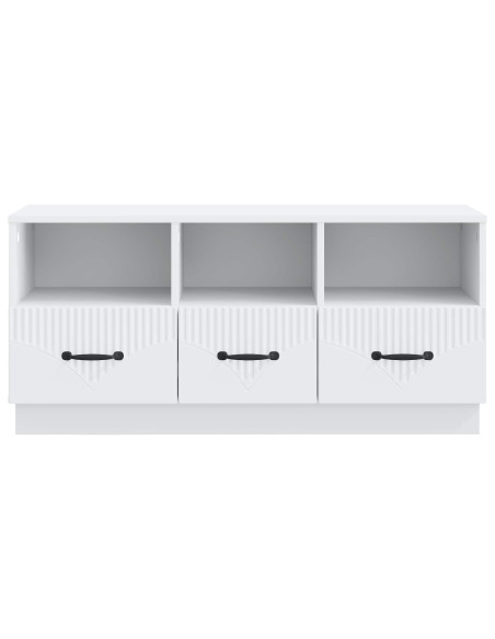 Mobile TV Bianco 102 x 34,5 x 47 cm Legno ingegnerizzato