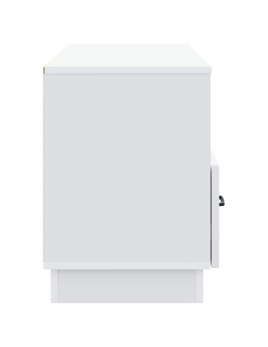 Mobile TV Bianco 102 x 34,5 x 47 cm Legno ingegnerizzato