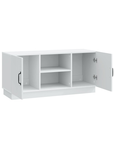 Mobile TV Bianco 102 x 34,5 x 47 cm Legno ingegnerizzato