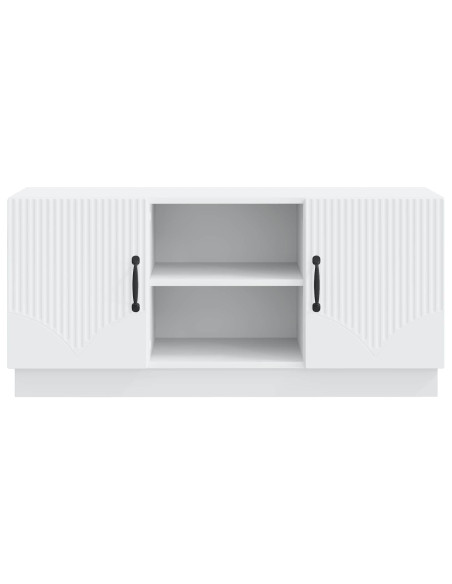 Mobile TV Bianco 102 x 34,5 x 47 cm Legno ingegnerizzato