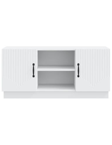 Mobile TV Bianco 102 x 34,5 x 47 cm Legno ingegnerizzato